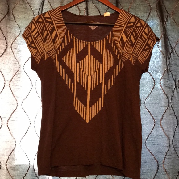 Chico's Tops - Women’s top brown tan size medium
